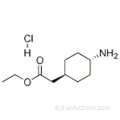 Chlorhydrate d&#39;éthyle trans-2- (4-aminocyclohexyl) acétate CAS 76308-26-4
